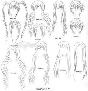 How To Draw: Anime Hair - Anime Art